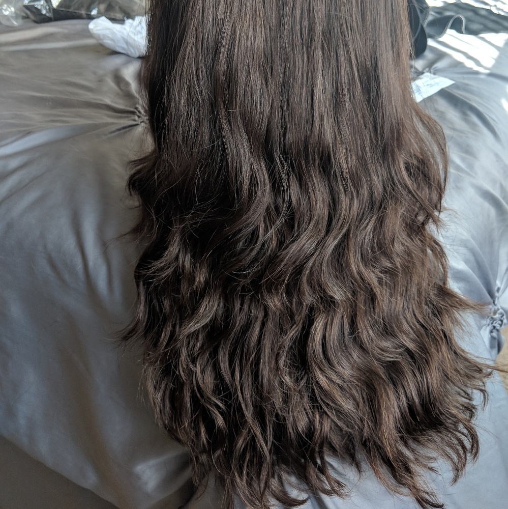 Beautiful silky jewish wig